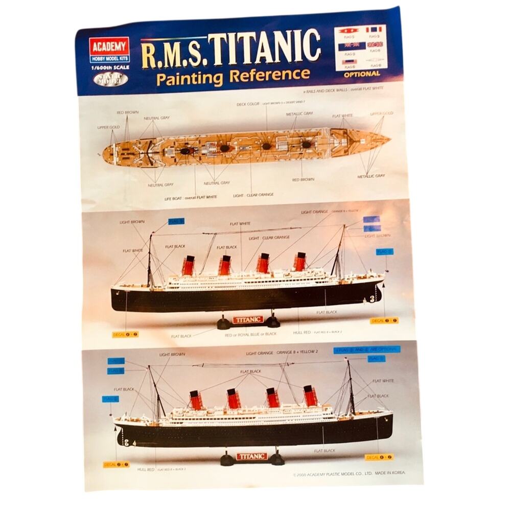 R.M.S. Titanic Model Building Kit - Picture 7 of 7